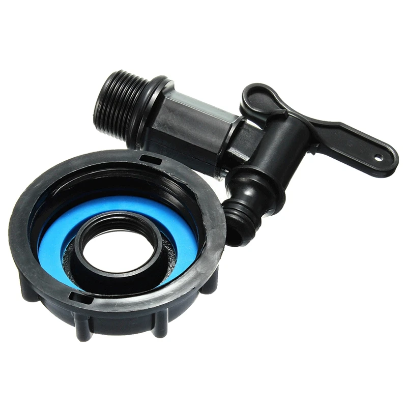 

BMBY-1000L IBC To 1/2inch (15mm) Water Tank Garden Hose Adapter Fittings With Switch