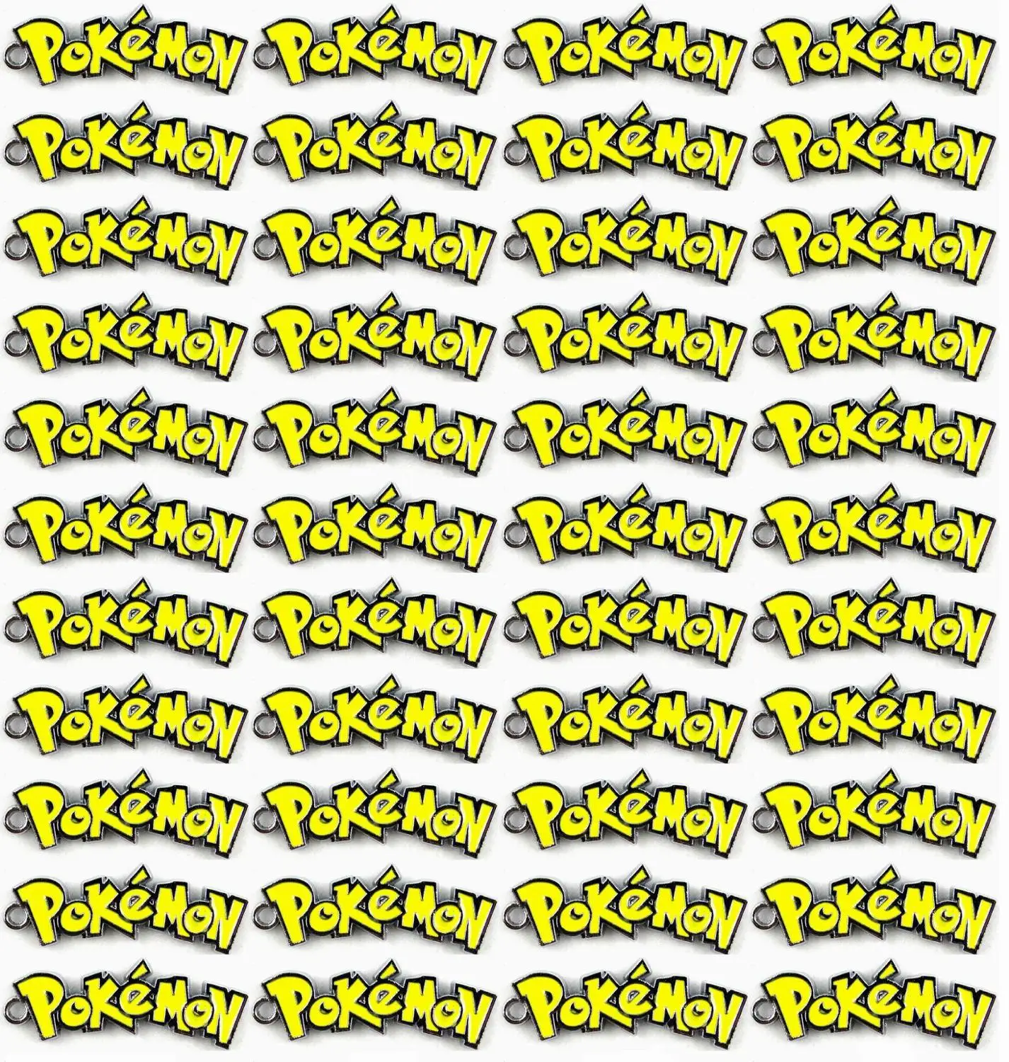 Новинка 20 шт Pokemon Pikachu Популярные Мультяшные аним подвески для головы