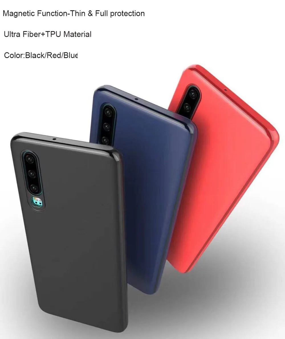 Магнитный автомобильный держатель чехол для Huawei P20 P30 PRO Lite TPU силиконовый mate 20 / pro