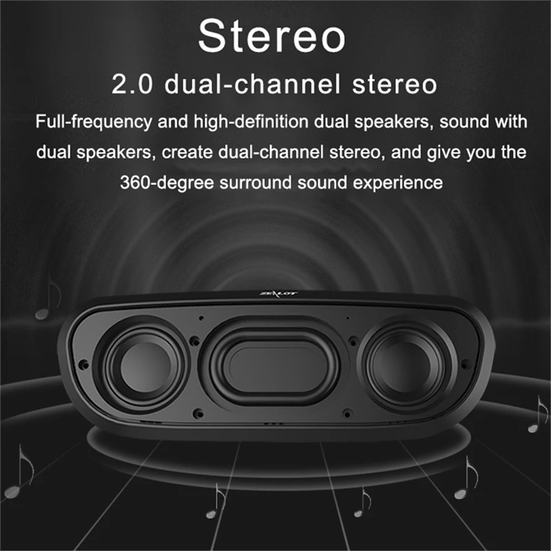 S9 subwoofer Bluetooth Speaker Portable Wireless Stereo Music Player Support TF Card U Disk hoparlor Sound System 3D stereo | Электроника