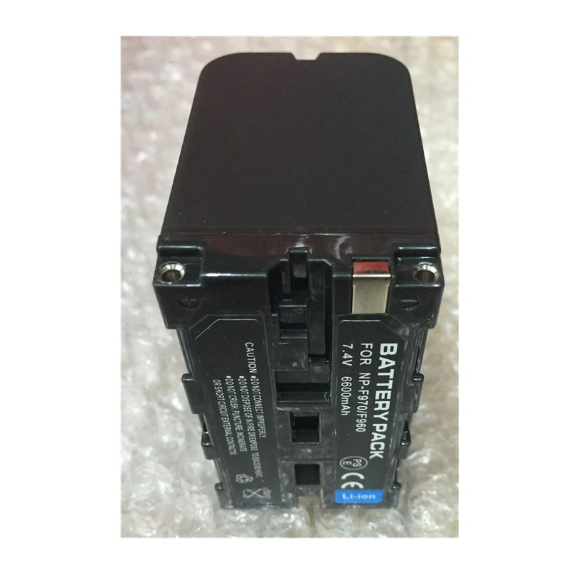 Фонарик для светодиодсветильник вспышки батареи NPF970 F960 литиевая батарея камеры