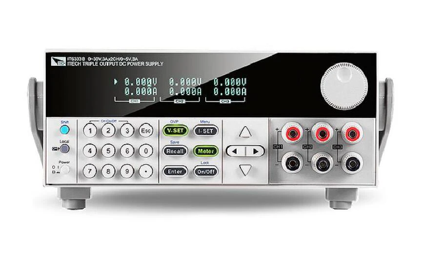 ITECH IT6333B тройной выход постоянного тока источник питания 60 в/3А/180 Вт * 2CH 5 В/3А/15 1CH