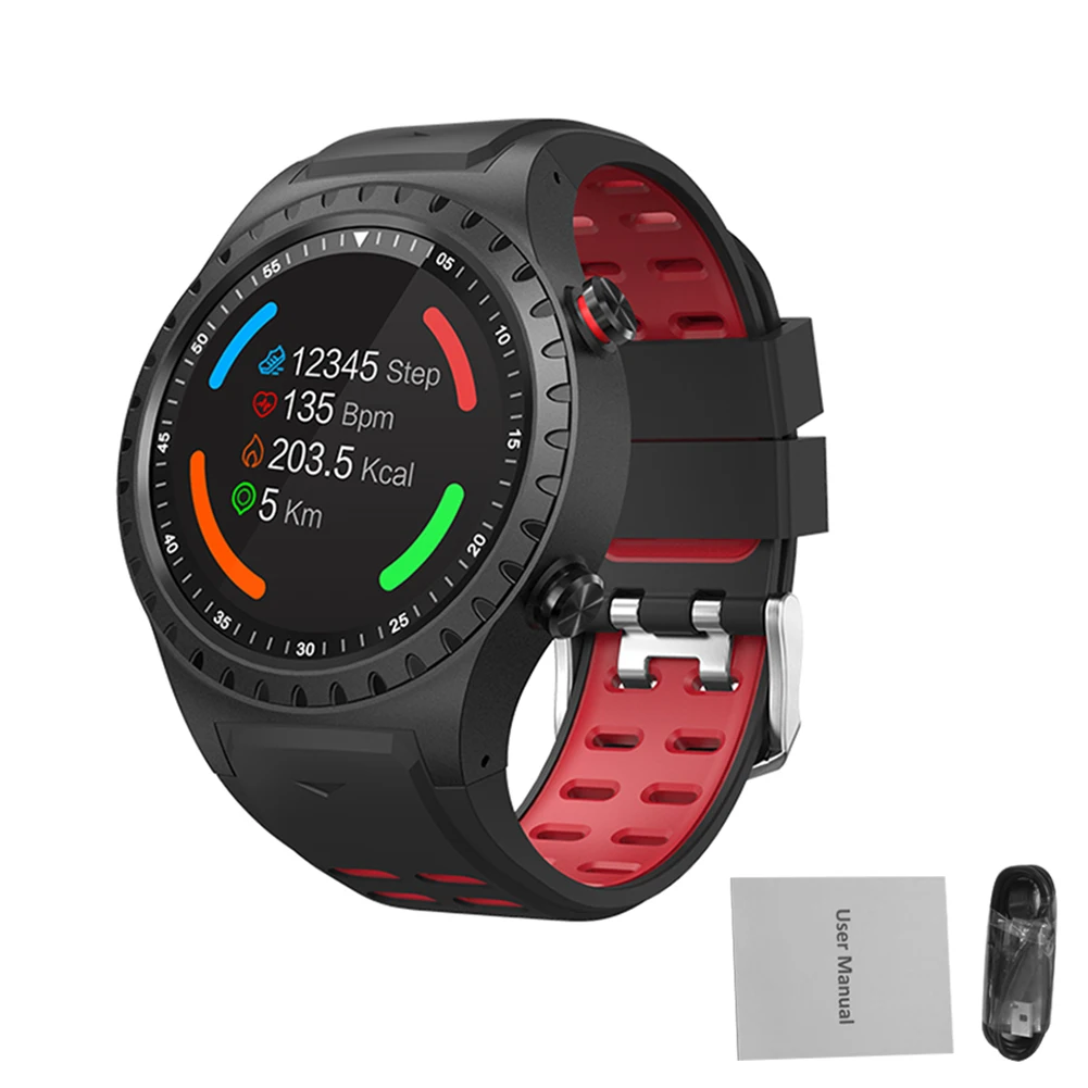 SMA-M1 gps спортивные часы Bluetooth Вызов мульти-спортивный режим компас высота Спорт на открытом воздухе умные часы для Android iOS