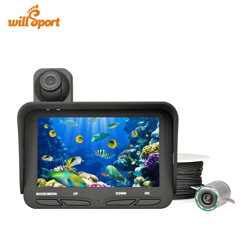 Рыбопоисковый видеорегистратор с двумя объективами и кабелем 20 м 2 0 мегапикселей