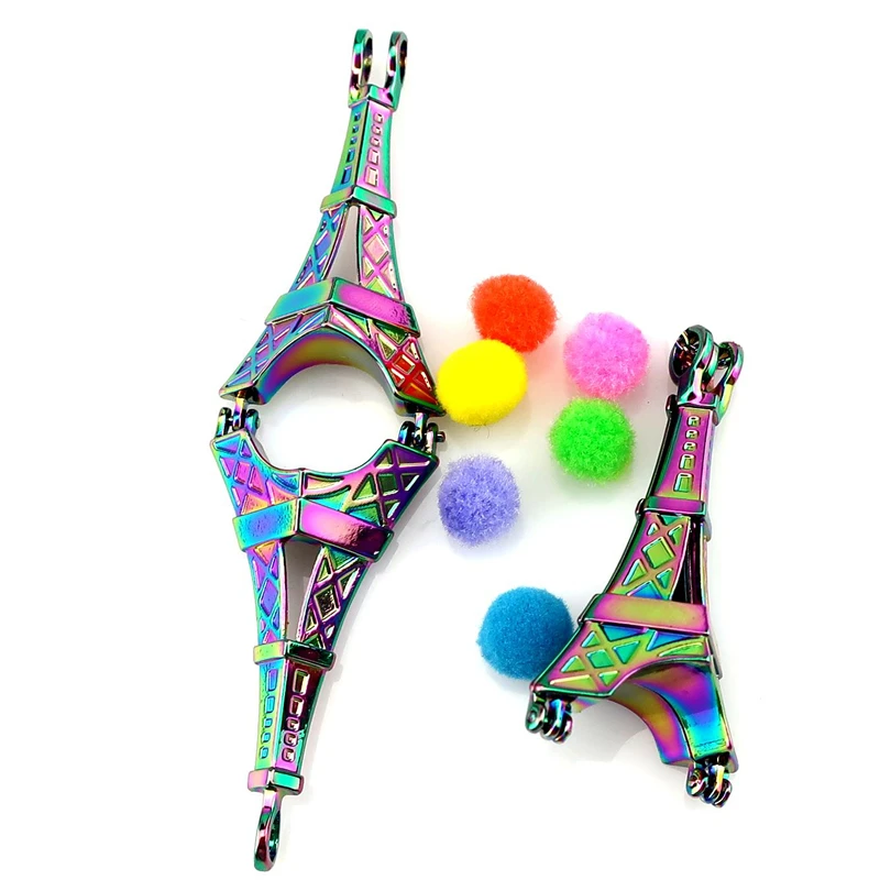 Rainbow Dreamcatcher Eiffel Tower Filigree Beads Cage Perfume Diffuser Aroma Pearl Locket Pendant | Украшения и аксессуары