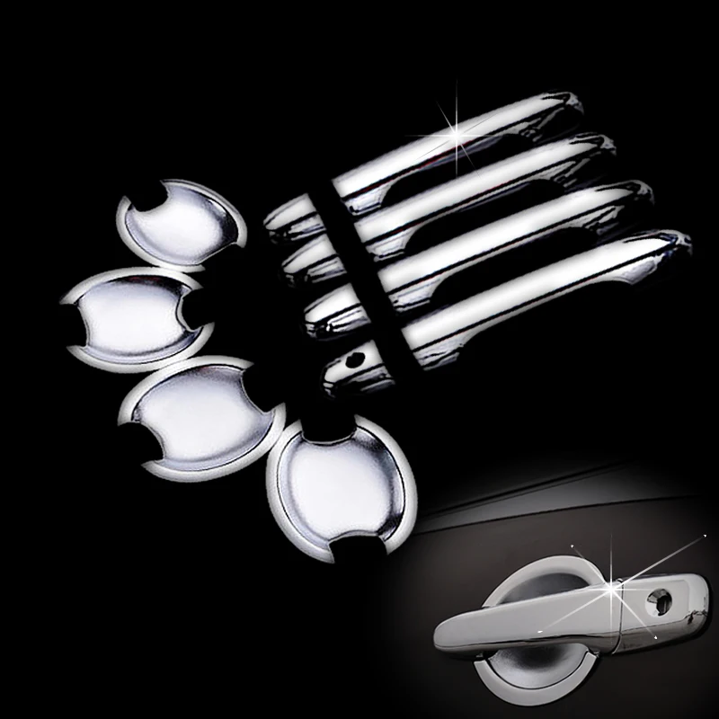 Хромированная Крышка для дверных ручек автомобиля подходит M2 M3 M5 M6 AXELA CX5 CX 5 CX7 CX9