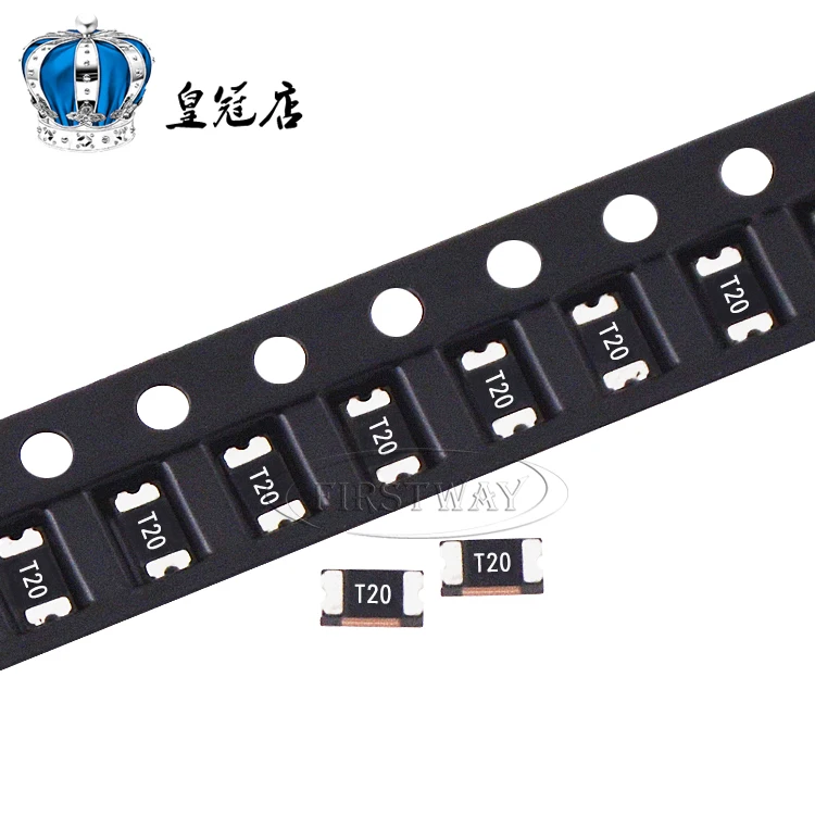 Самовосстанавливающийся плавкий предохранитель 20 шт/SMD 1206 2A 2000mA 6V 16V SMD1206-200 Recoverable