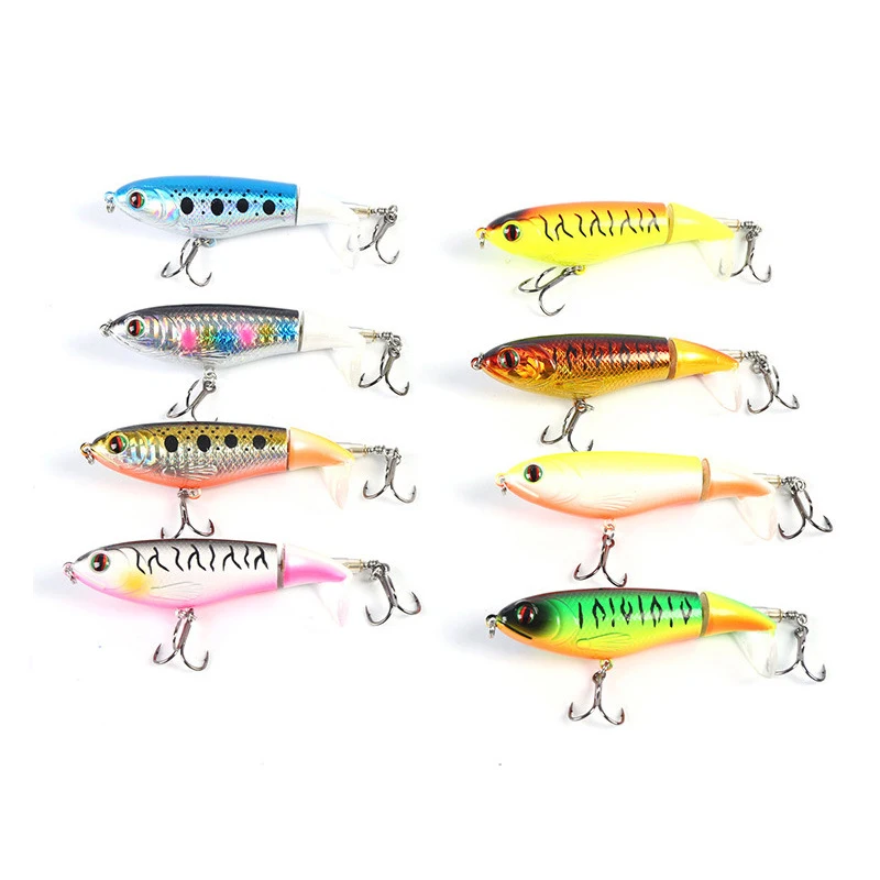 Fly твердая приманка для рыбалки верхняя водная Whopper Plopper10.5cm/17g искусственная карпа