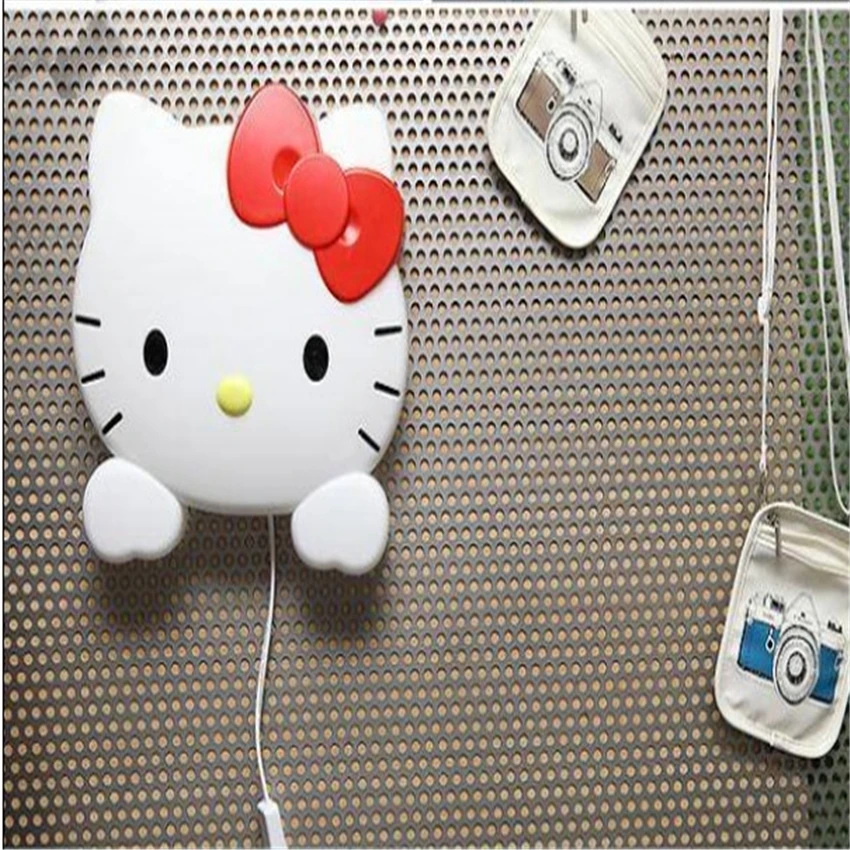 JW современный hello kitty ночник мультфильм супер милая лампа Led Luminaria ночные