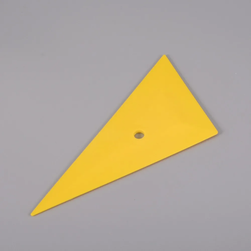 FOSHIO желтый пластиковый скребок Go угловой для обмотки автомобиля аксессуары окон