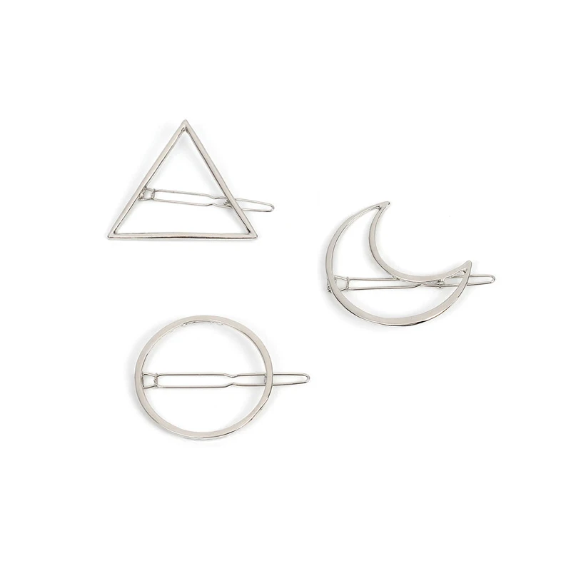 4PCS silver Mix AIKELINA 4 шт./лот шпилька для волос ювелирные изделия зажим для волос для женщин заколки Hai аксессуары Bijoux De Tete головные уборы - Цвет: 4PCS silver Mix