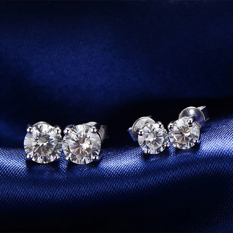 Женские серьги гвоздики из серебра 925 пробы 3 10 мм|silver stud earrings|sterling silver earringsstud earrings