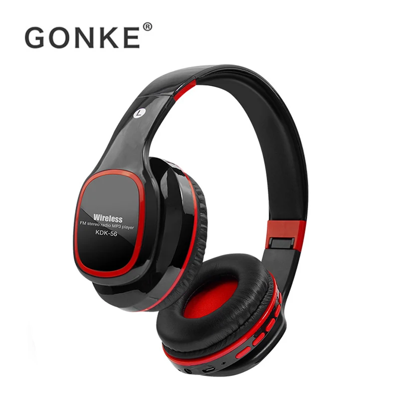 Наушники GONKE с шумоподавлением bluetooth-гарнитуры микрофоном глубокие басы