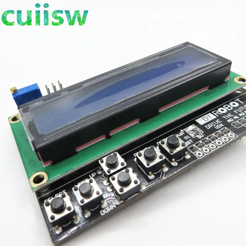 ЖК-клавиатура Щит lcd 1602 символ ЖК-вход и выход Плата расширения для arduino