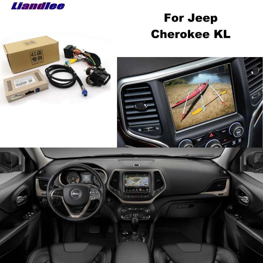 Комплект парковочной камеры Liandlee для Jeep Cherokee KL оригинальный обновленный