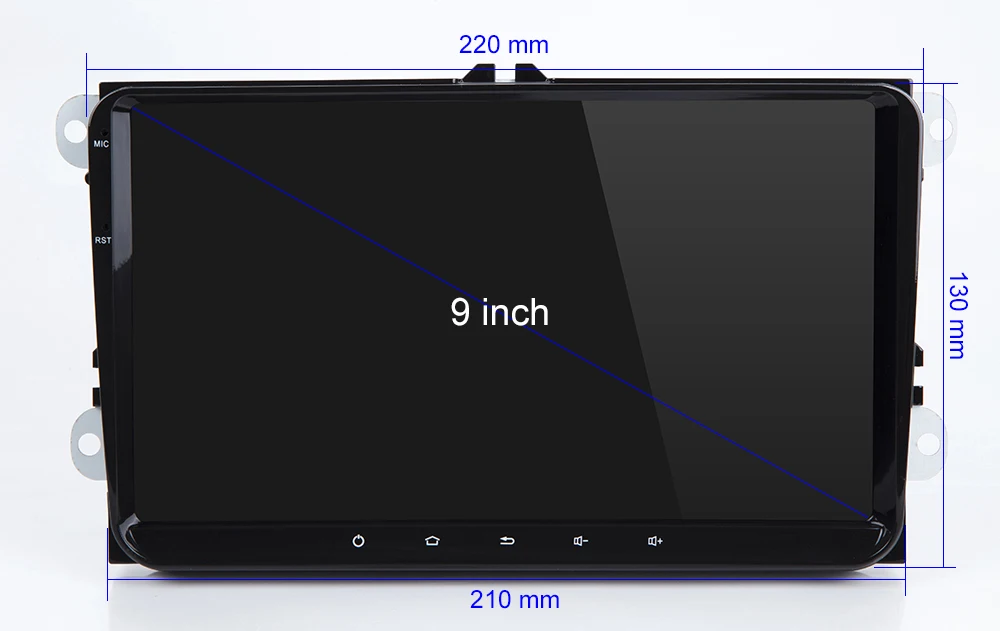 DSP 9 &quotAndroid 10 автомобильный стерео радио GPS для VW SKODA PASSAT CC Jetta Golf 5 6 Tiguan polo Leon Touran Caddy |