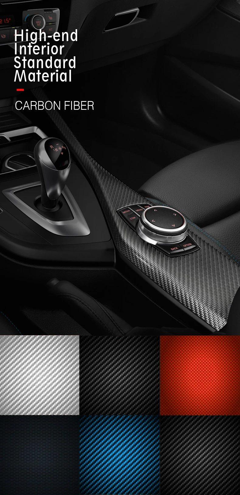 Для MINI Cooper Countryman F60 углеродное волокно Автомобильная центральная консоль кольца Спидометр круг вентиляционная крышка украшения автомобильные аксессуары