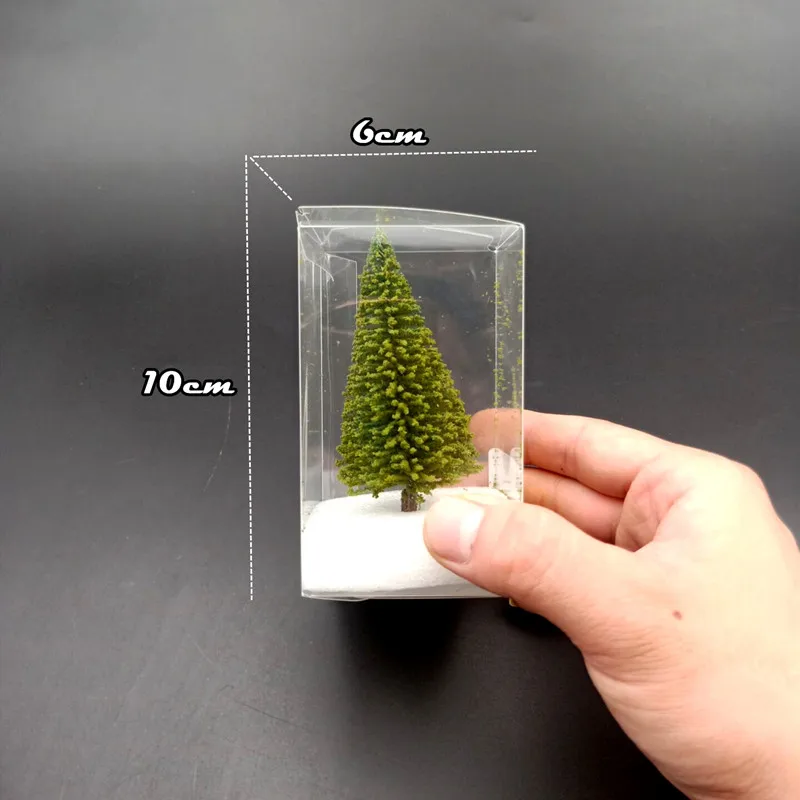 Sand table building simulation tree Autumn pine Miniature situation consumables