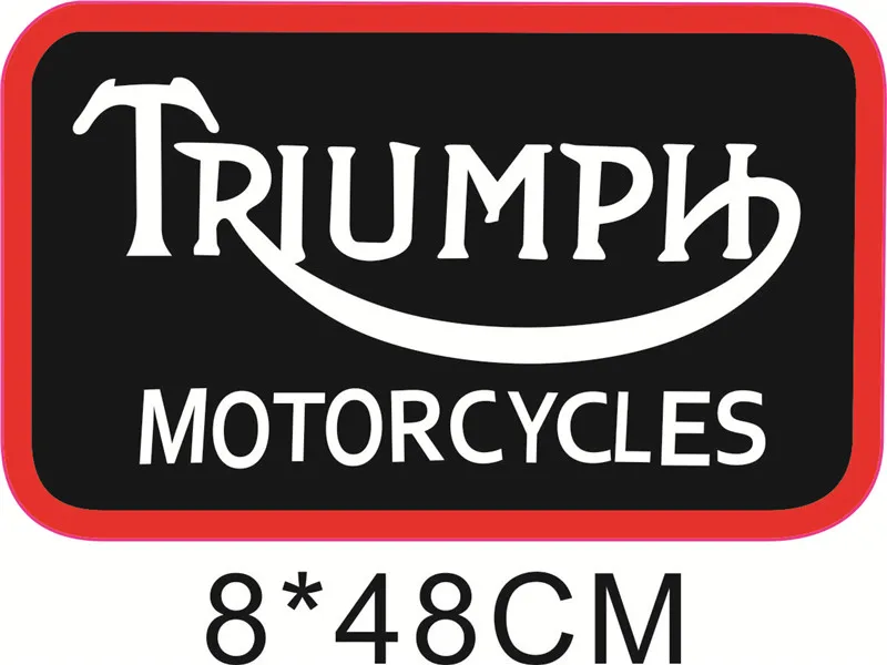 Цельный шлем «Триумф» moto rcycle moto bike водостойкая наклейка M18 - Цвет: 1