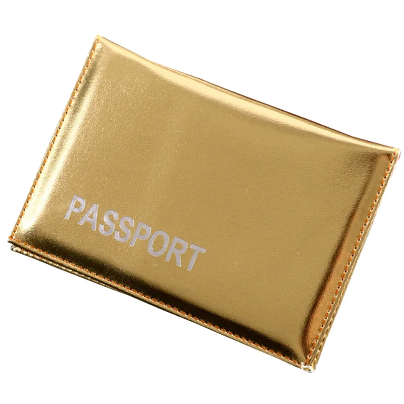 Элегантный чехол для паспорта Smoot золотой девушек и женщин usia pasaporte funda|colorful passport
