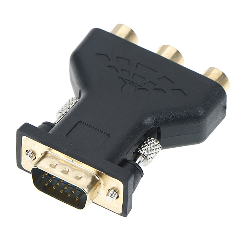 Vga папа к 3rca адаптер конвертер 15pin ПК компьютер проектору ТВ dvd | Компьютеры и офис
