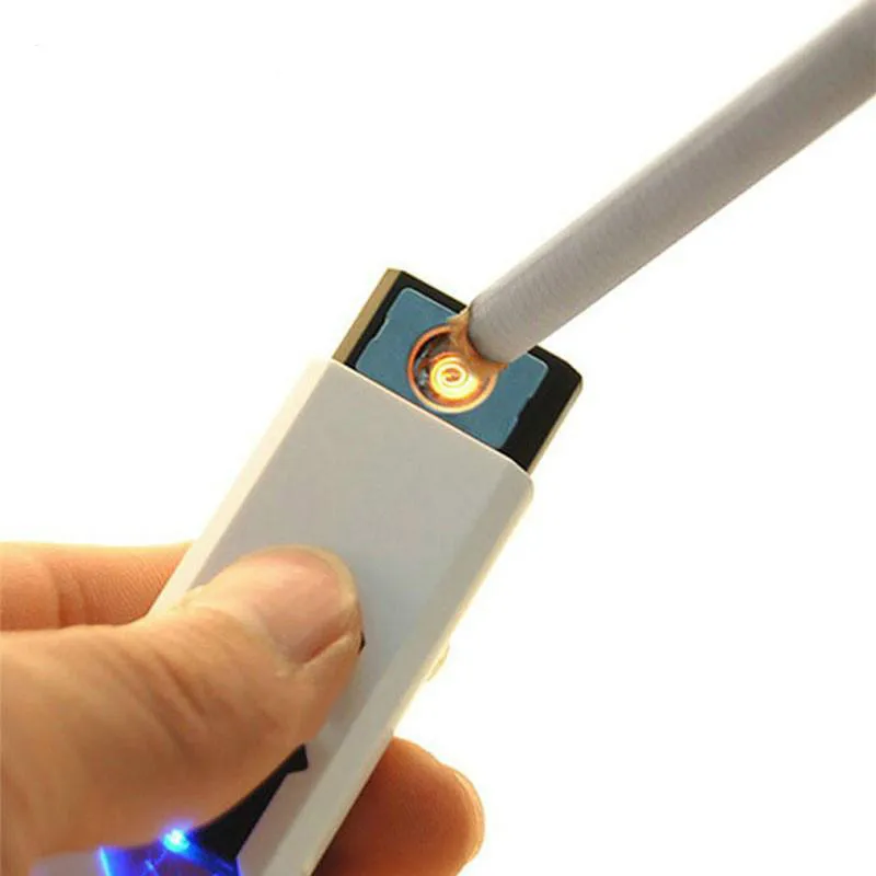 Ветрозащитная безпламенная USB Зажигалка Powstro Электронная сигарета без