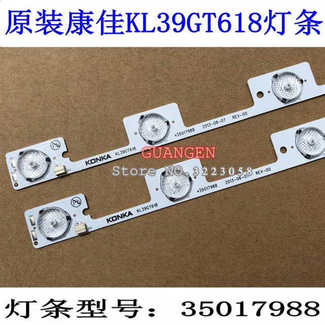 Светодиодная лента для подсветки 39 дюймов KL39GT618 400 35017988 5 LED s * 6V 35017990 мм 307