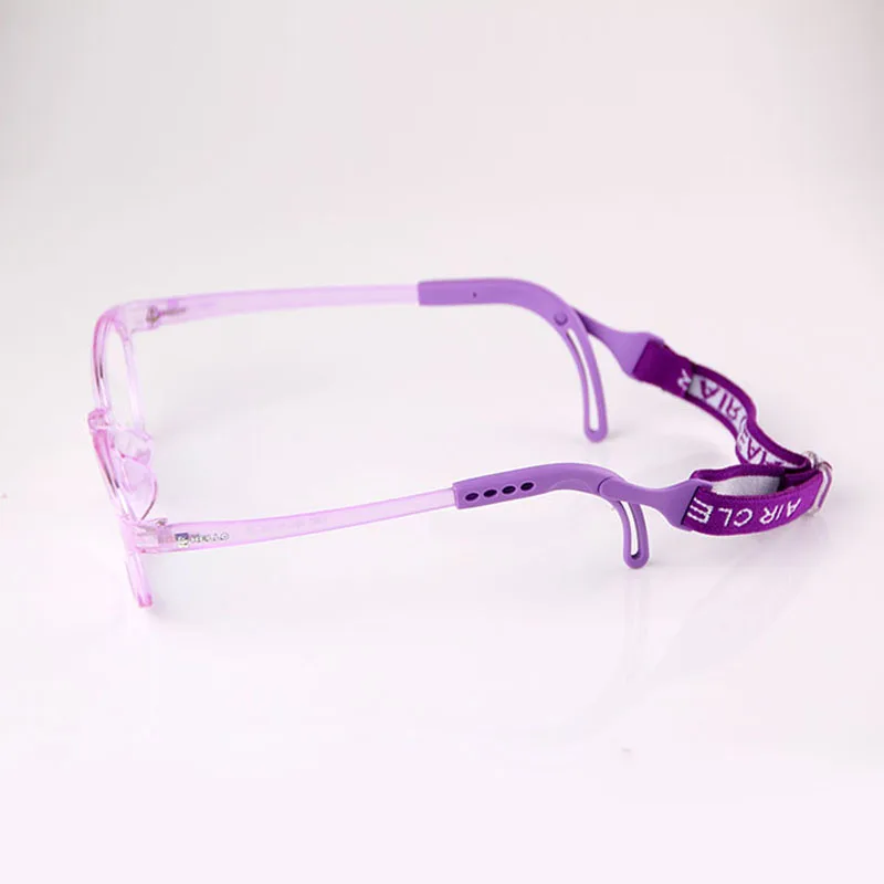 

HEJIE Fashion Kids Ultra-Light Colorful TR90 Optical Eyeglasses Frames With Anti Slip Chain For Children Size 49-16-135 Y1387