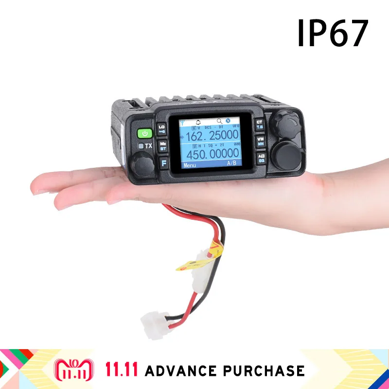 IP67 tyt TH-8600 uv Автомобильная радиостанция рация для мотоцикла кошелек колонки comunicador домофон hunting10км