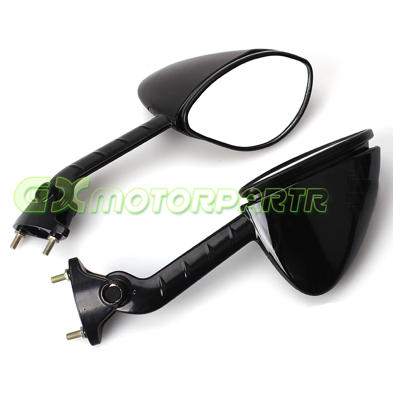 Мотоцикл зеркало заднего вида скутер модификация задняя сторона зеркала для