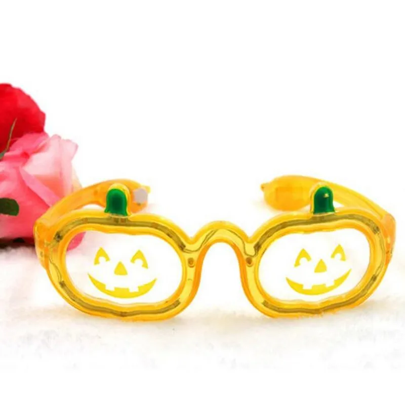 

Flashing Pumpkin Glasses LED Lighting Glasses Adult Children Favor Props Party home decor wedding birthday