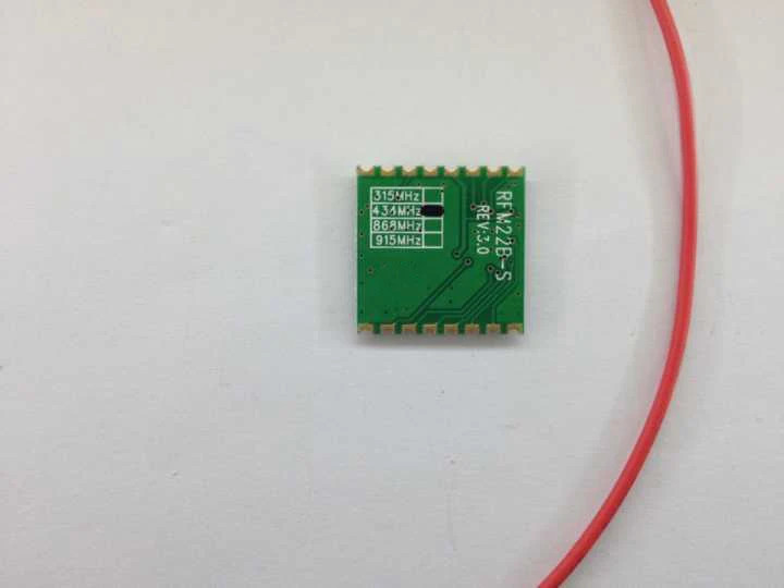 1 шт./лот RFM22B 433 МГц/беспроводной модуль приемопередатчика версии: 3 0 МГц хорошего