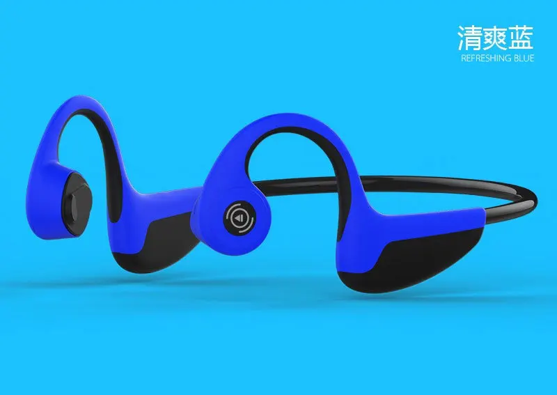 В течение 48 часов! Bluetooth 5,0 S. Носить Z8 беспроводные наушники костной проводимости наушники Спорт на открытом воздухе гарнитура с микрофоном с коробкой
