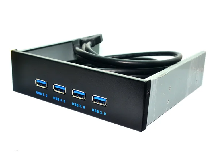 L 4 порта USB 3 0/USB2.0 5 дюймовая передняя панель с адаптером питания 25 разветвитель