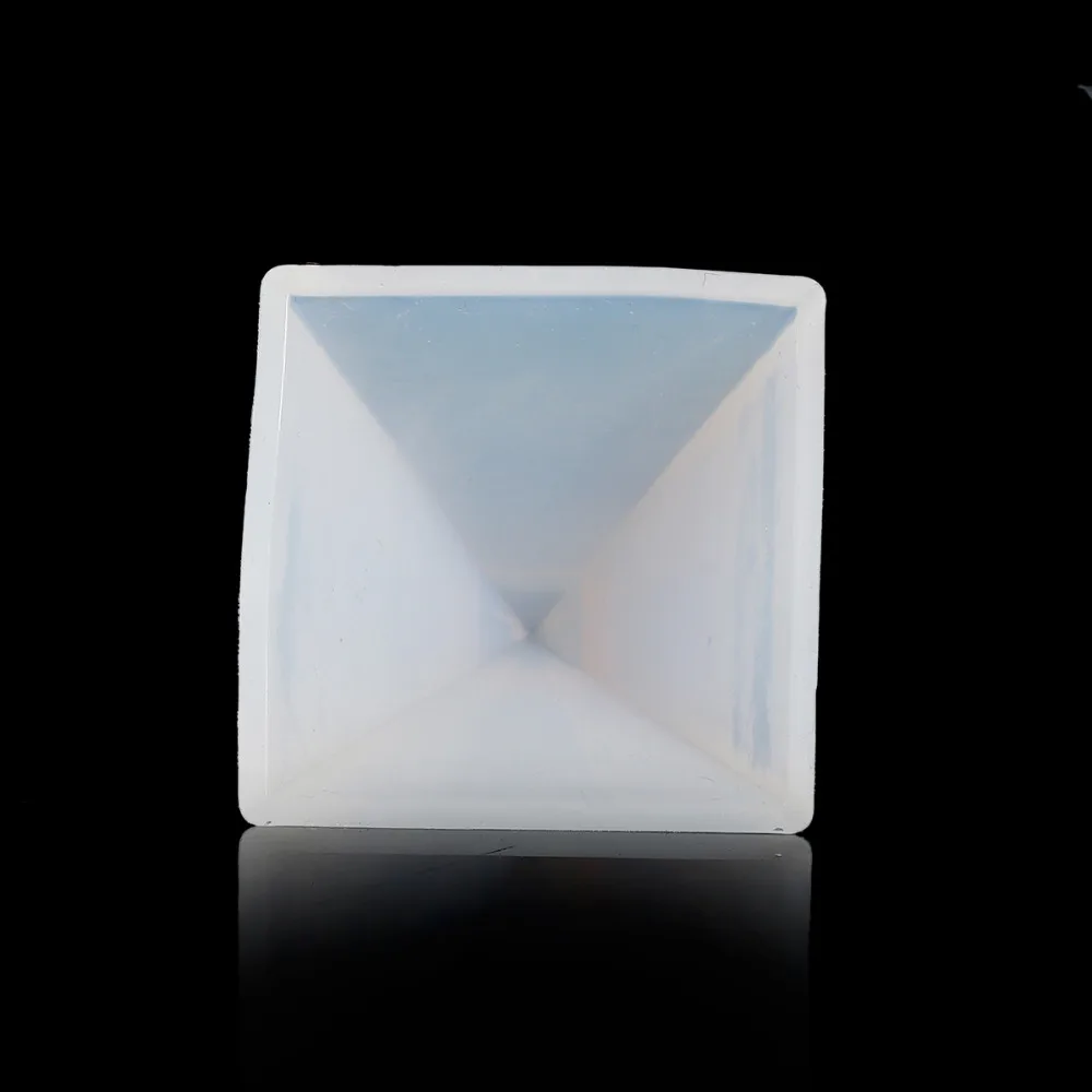 

Doreen Box Silicone Resin Mold For DIY Decorations Making White Triangle Pattern 6.6cm x 6.6cm, 1 Piece