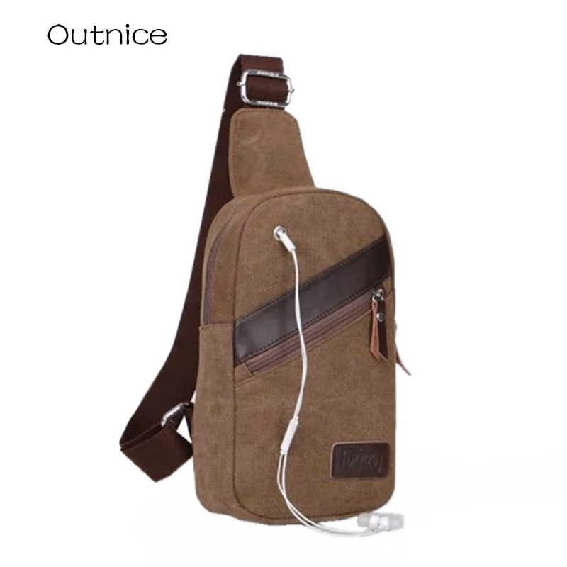 2018 унисекс сумка мессенджер Повседневная дорожная нагрудная Canva маленькая через