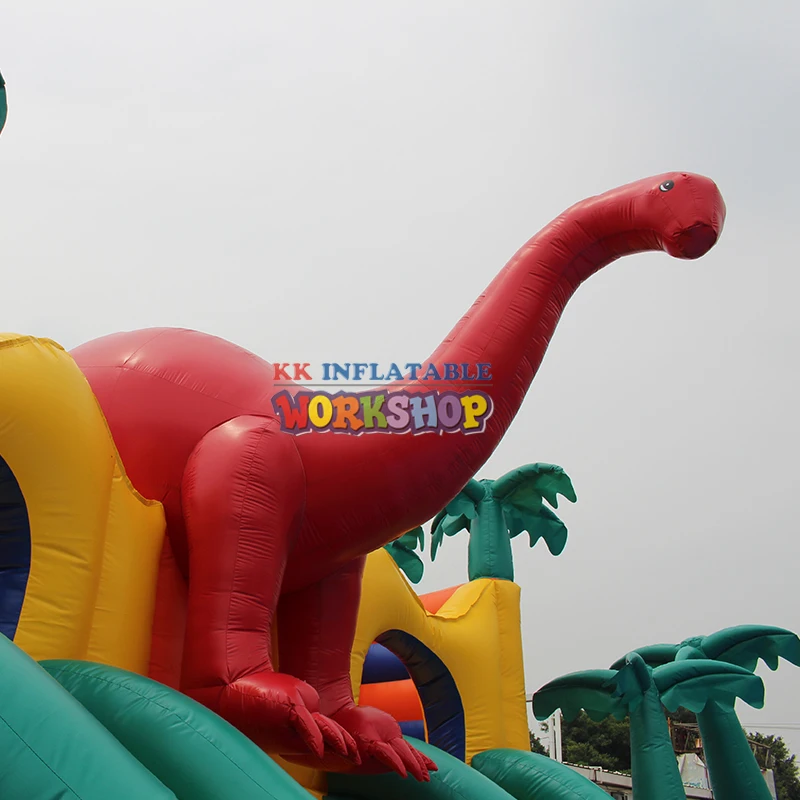 Koop Sea World Octopus Jurassic Opblaasbare Dinosaurus Water Park, Gigantische Outdoor Opblaasbare Plezier Stad Speeltuin Te Koop
