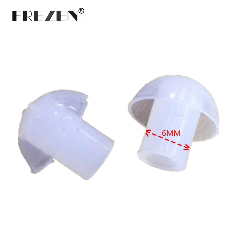 50 PCS Replacement Silicone Earbud Ear Tips For Baofeng Two Way Radios Acoustic Tube Earphone Earpiece Air Tube Headset W