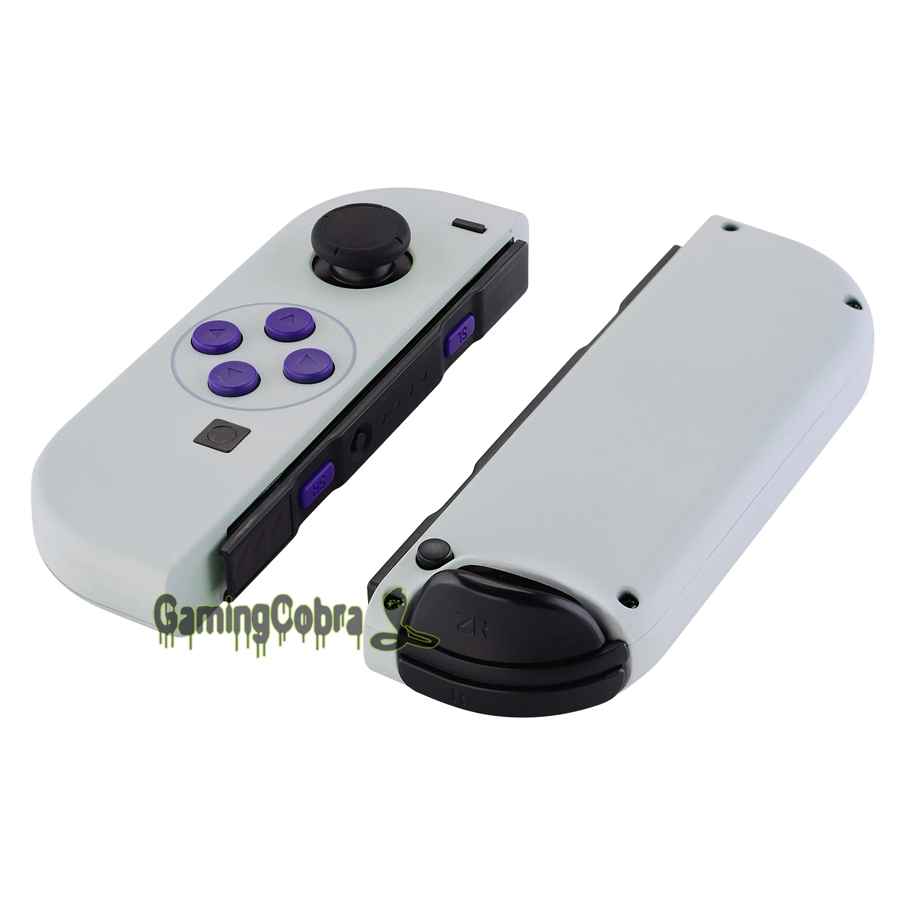 Мягкий на ощупь Классический чехол в стиле SNES с полными кнопками DIY сменный