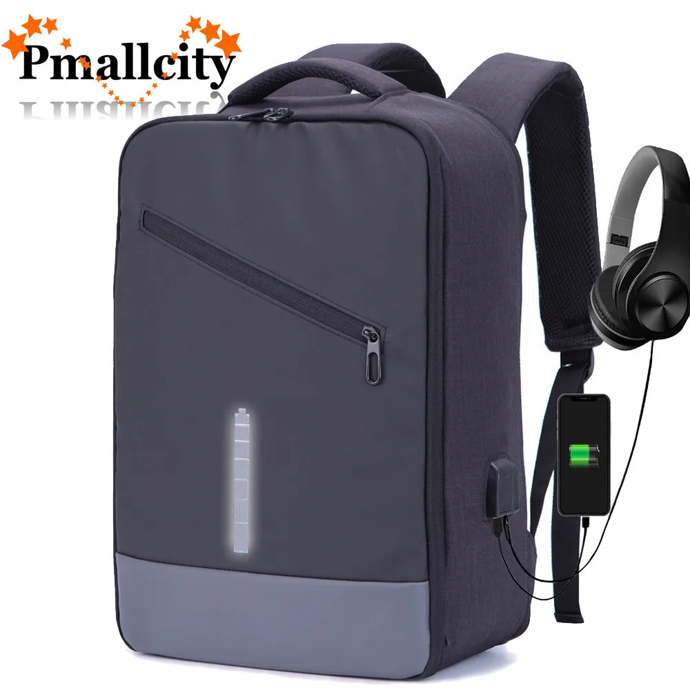 FOPATI новый 15 6 рюкзак для ноутбука Противоугонный Usb зарядка Мужская школьная