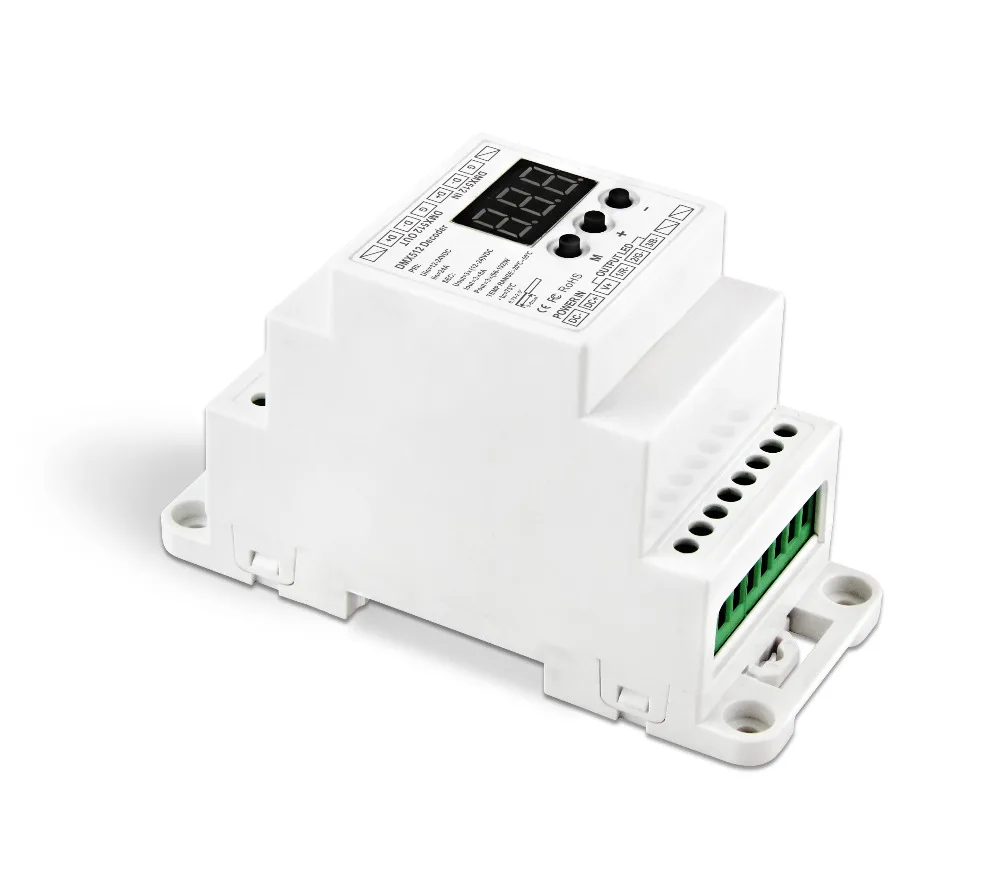 

3CH Constant Voltage DMX Decoder DIN Rail DMX512 Constant Voltage Decoder