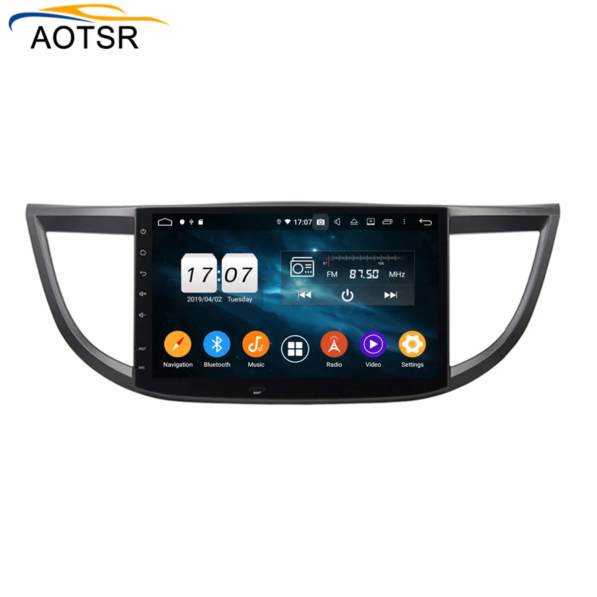 Автомобильный мультимедийный dvd-плеер DSP 4 + 64 ГБ Android 9 0 для HONDA CRV 2012-2015 GPS-навигация
