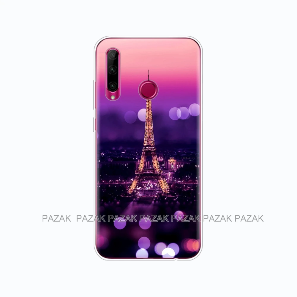 61358 Чехол для Honor 10i, HRY-LX1T, силиконовая задняя крышка из ТПУ для Huawei Honor 10i Honor10i 10 i, 6,21 дюймов, чехол-бампер - Цвет: 61358