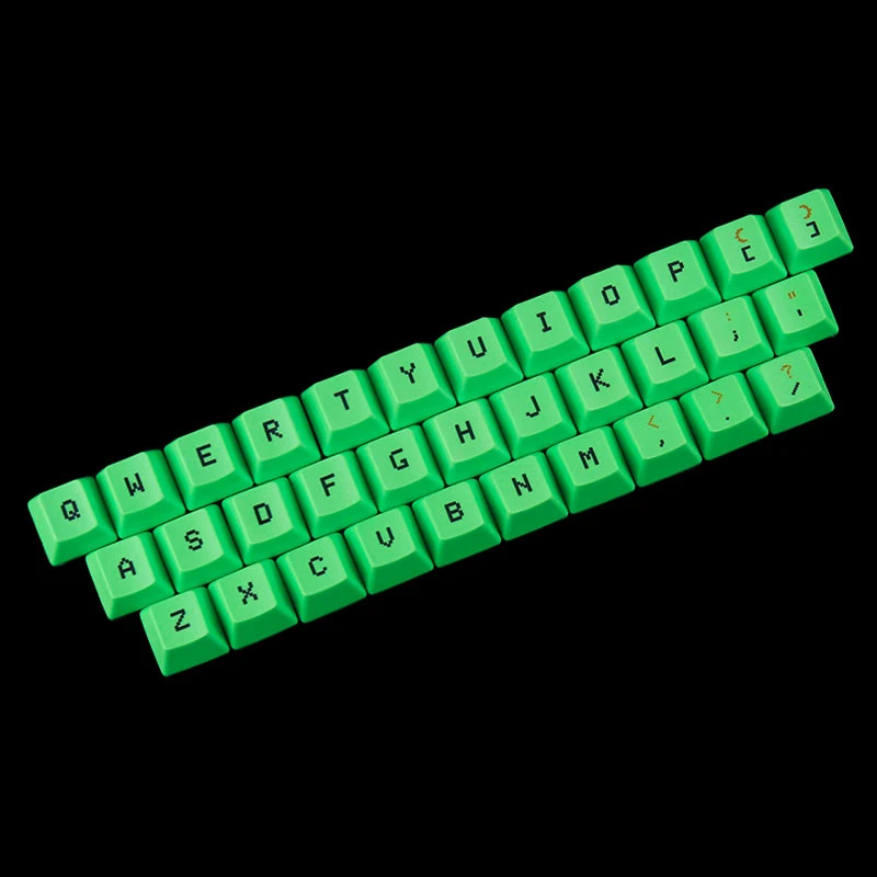 Краситель subbed 33 ключей PBT Материал Смешанный цвет брелки для Topre Realforce HHKB