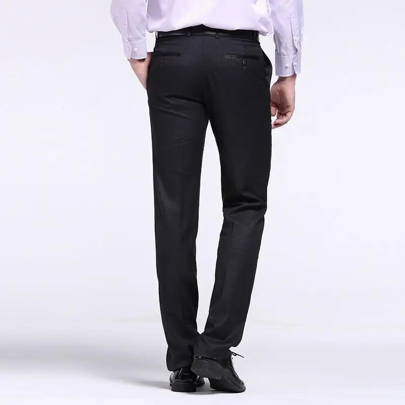 Fit Luxe Dandy Pantalon Skinny Costume Mariage Homme Pantalones De Vestir hombre Slim Dress Office Man Formal men Pants Trousers | Мужская