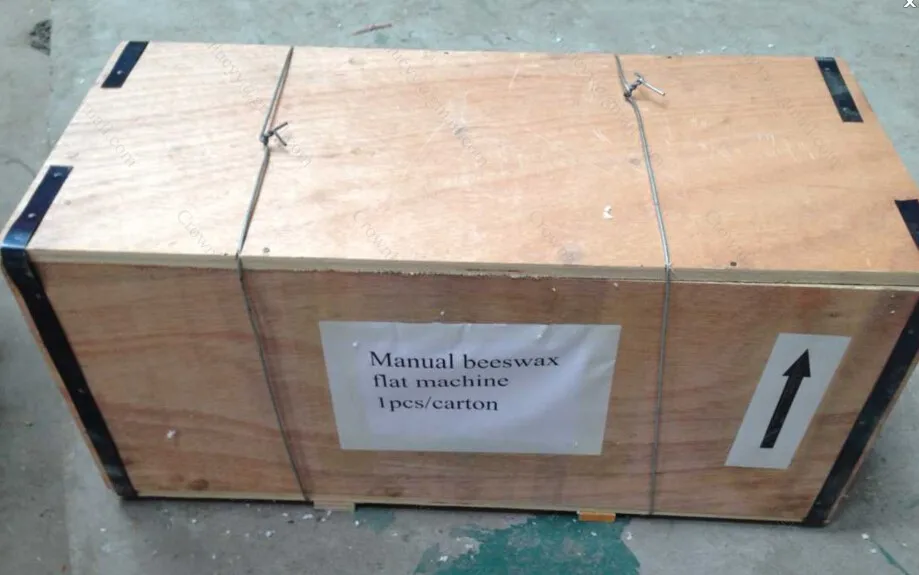 Бесплатная доставка 86*310 мм Ручная ного пчелиного воска вальцовый станок машина