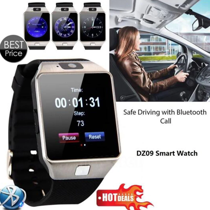 BUMVOR Bluetooth DZ09 Смарт-часы Relogio Android Smartwatch Телефонный звонок sim-tf Камера для IOS iPhone |