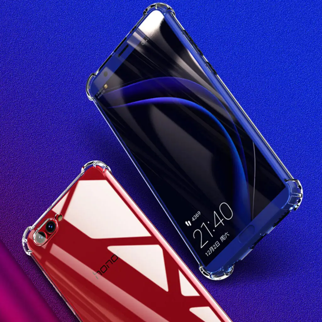 Для Huawei Mate RS Honor 10 9lite V9 7C 6X 6A 7X P20Pro P10 Plus P8 P9 Lite Mini Y6 Y7 Y9 2018 Y3 Y5 2017 противоударные ТПУ
