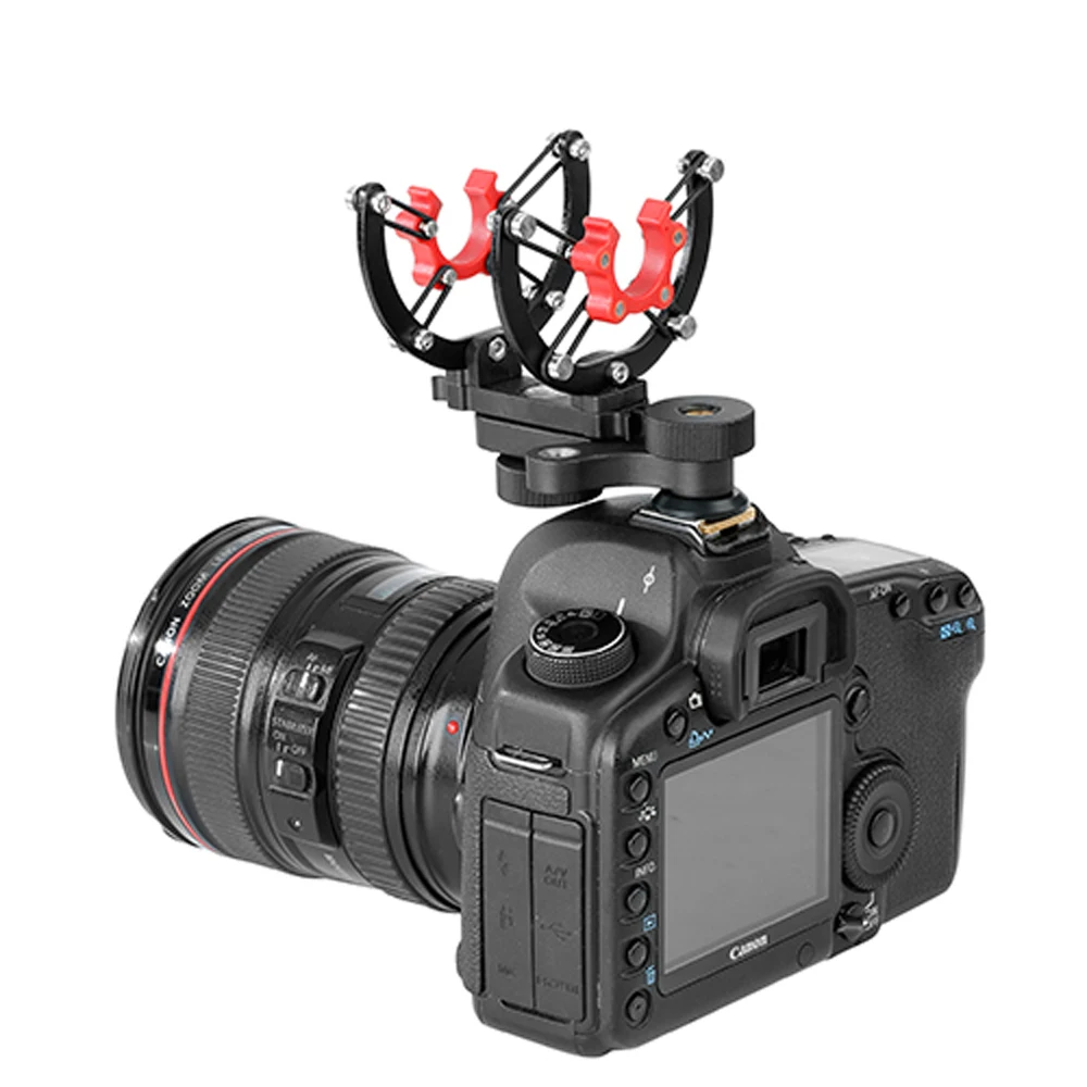 BOYA BY C40 амортизирующее крепление микрофона подвеска Shockmount для эротических игр NTG1