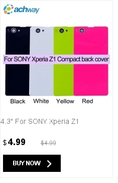 E3 E4 E5 Батарея задняя крышка для sony Xperia E3 D2203 D2206 сзади чехол Батарея двери NFC для sony Xperia Корпус D2243 D2202